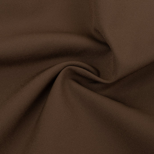 Mocha Brown Hooded Blend Jacket